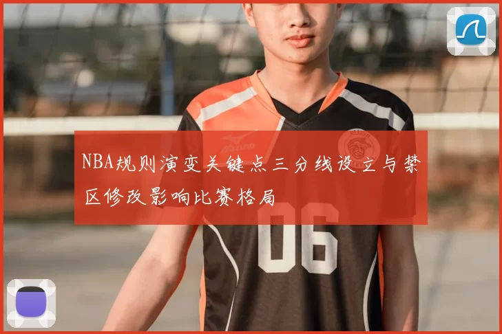 NBA规则演变关键点三分线设立与禁区修改影响比赛格局